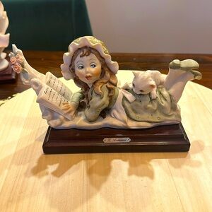 Giuseppe Armani Girl w/ Kitten